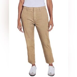 GAP Slim Ankle Chino Pants Women’s Stretch 26.5” Inseam NWT Tan